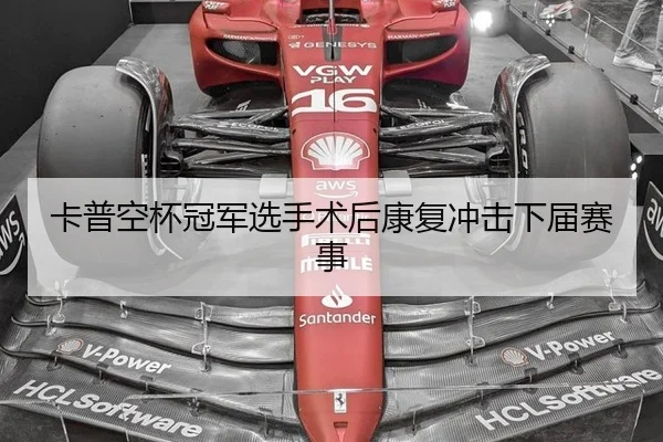 卡普空杯冠军选手术后康复冲击下届赛事